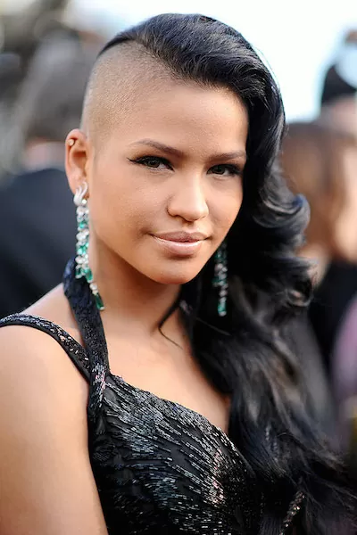 curly undercut hairstyle