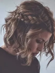 Braided Crown Bob