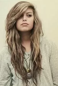 Medium Brown Hair with Blonde Highlights