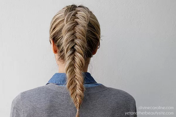 fishtail french braid