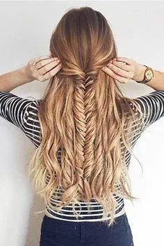 dutch fishtail braid