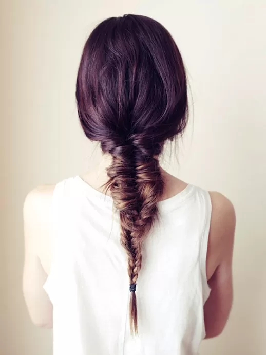 Messy Varied Strand Fishtail