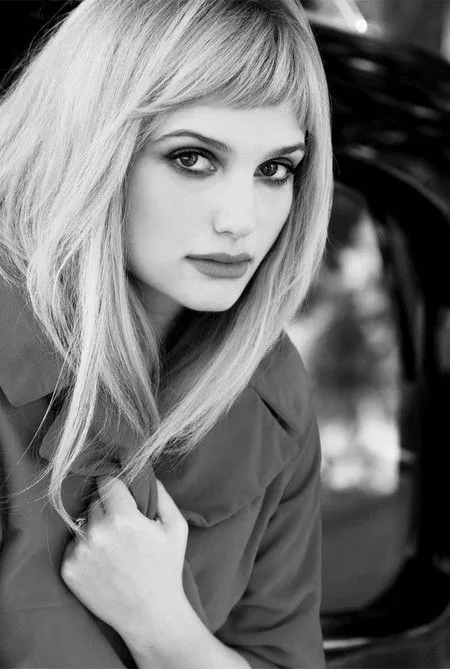 long hairstyles with bangs