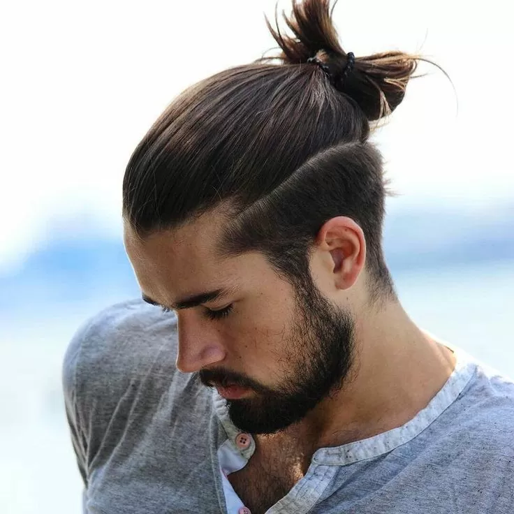 samurai hair