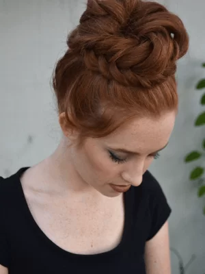 Fishtail Topknot