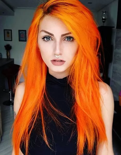 neon orange