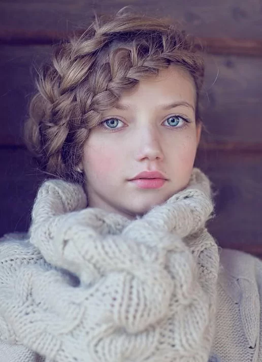 Angled Double Crown Braid