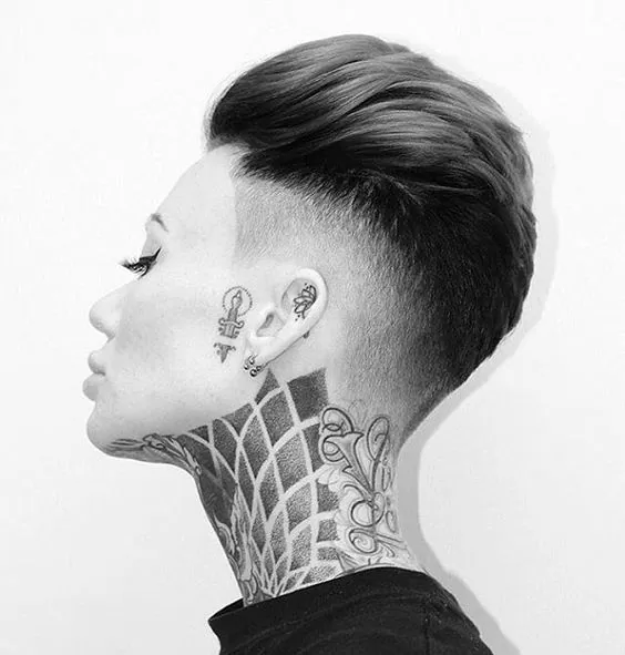 Shaved Hairstyles For Women