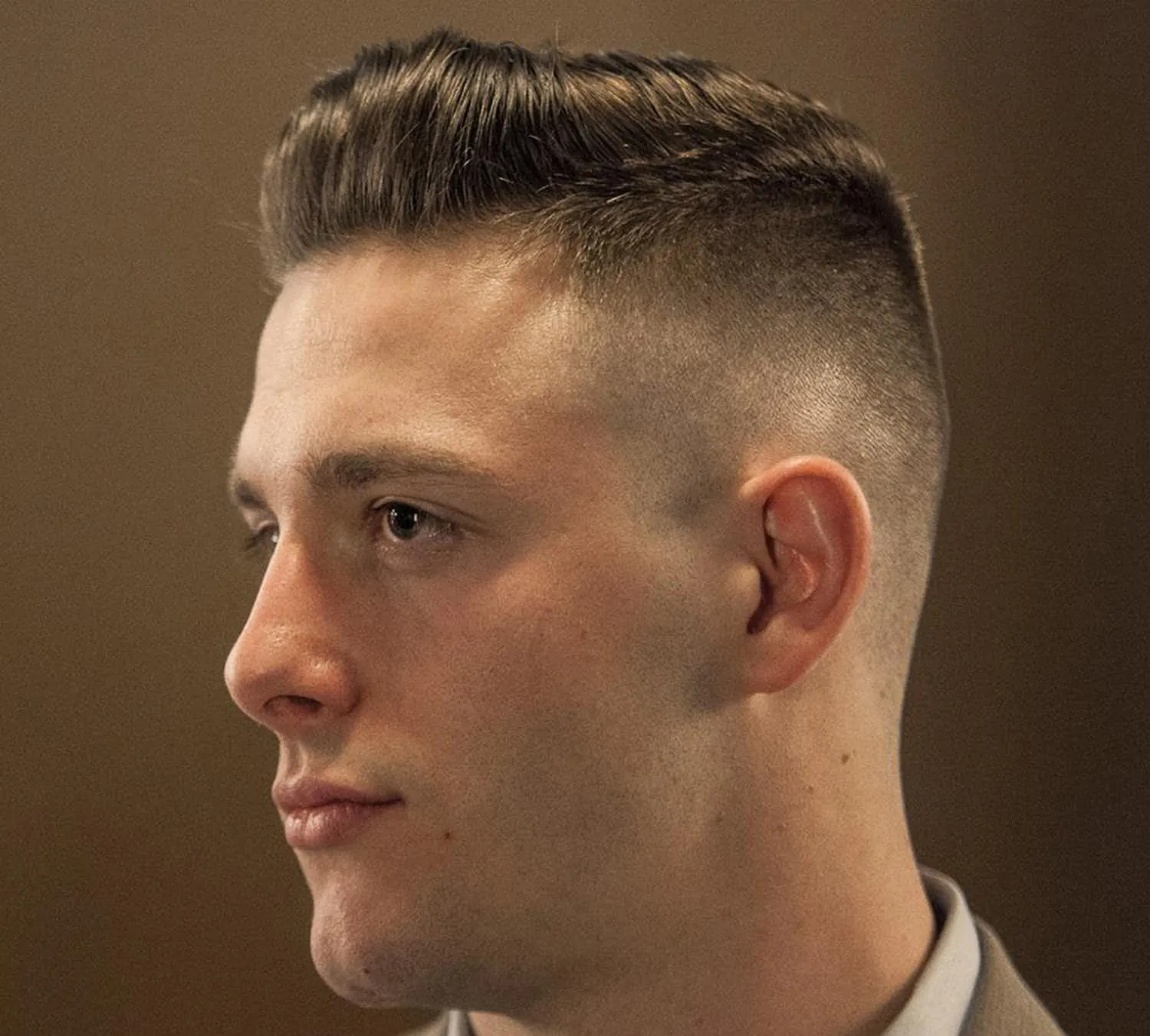 Military Ivy League Fade