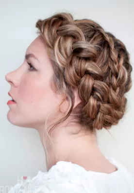 Spiral Crown Braid