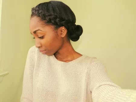 Crown Braid Bun
