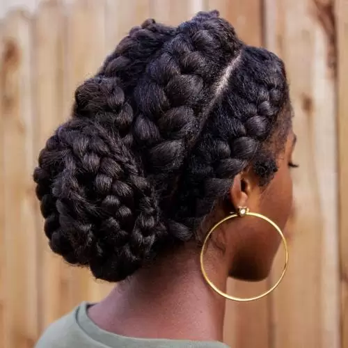 Goddess Braided Bun