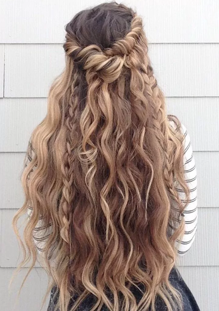 Mermaid Hair With Braids