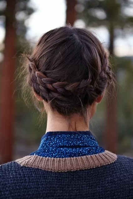 easy crown braid