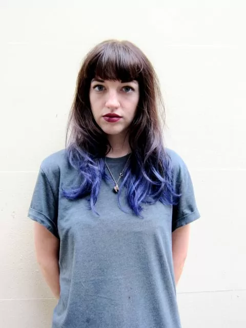 Blue Dip Dye