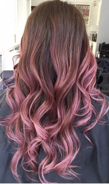 Dusty Berry Balayage