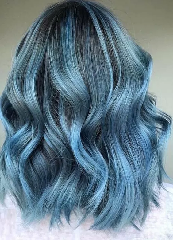 Smoky blue