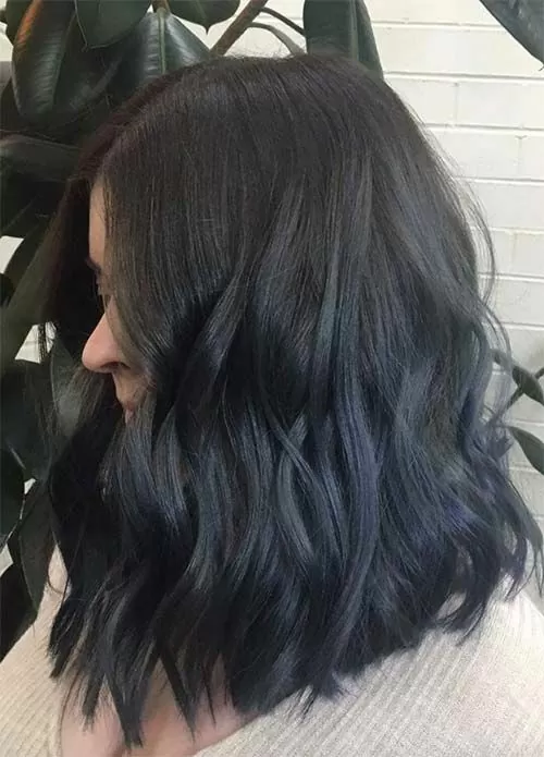 Subtle Deep Navy Ombre