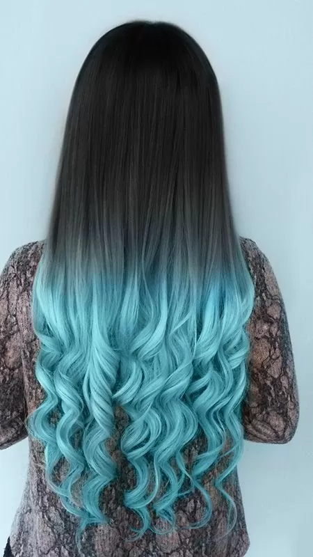Tiffany Blue Ombre