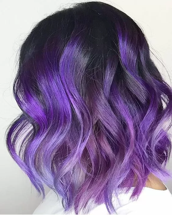 Vibrant Purple Lob
