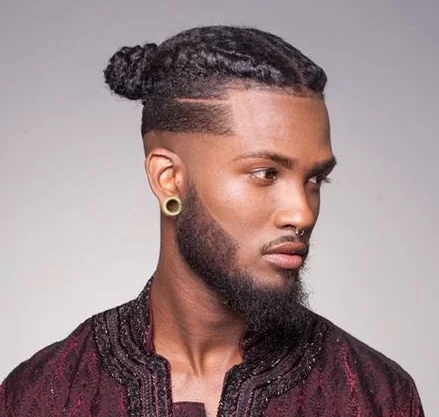 long hair with undercut