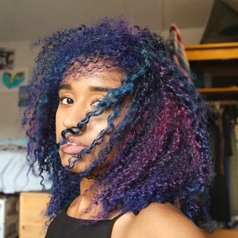 oil slick curls