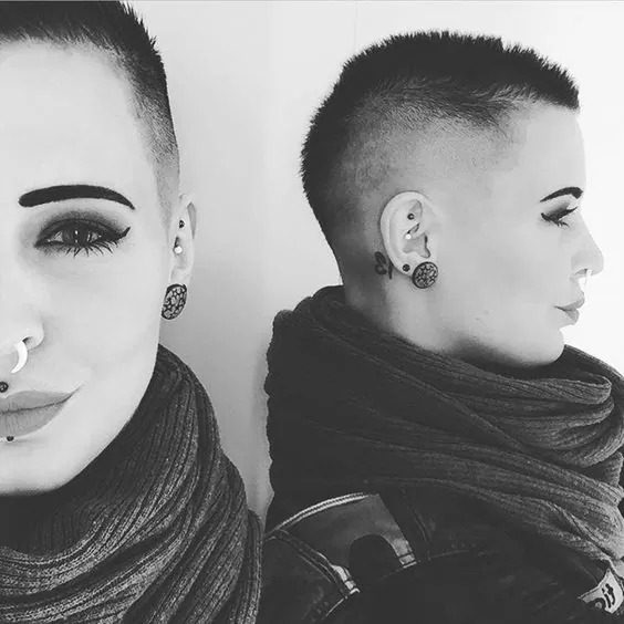 Edgy Military Cut