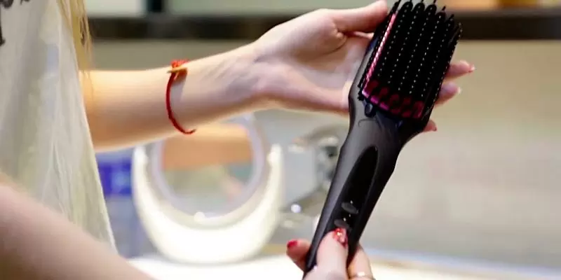 MiroPure 2 in 1 Ionic Hair Straightener Brush