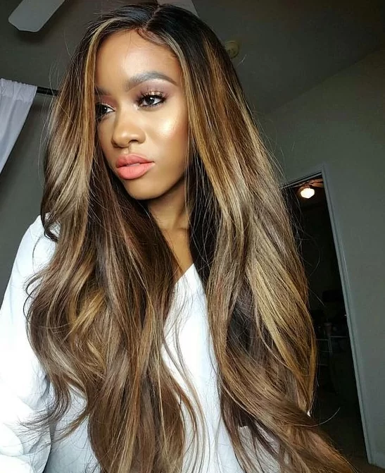 dimensional bronde style