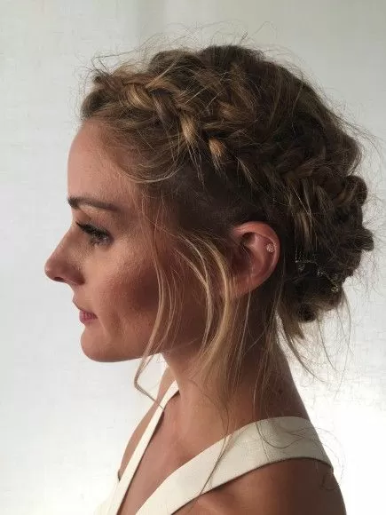 dutch braid updo