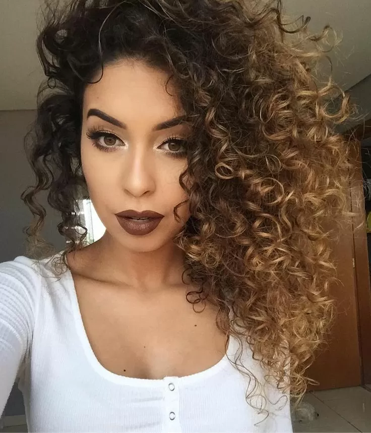 golden curl highlights