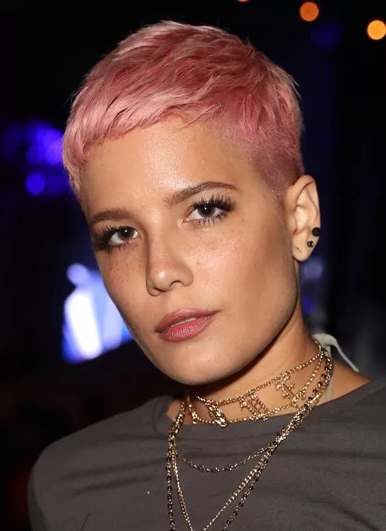 faded pink pixie