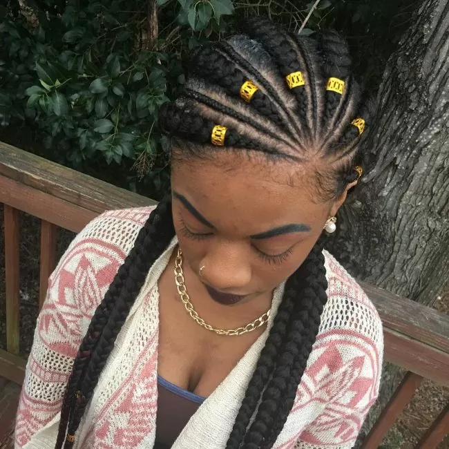 hair jewel braids