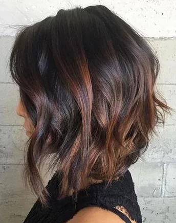 Layered A-Line Lob