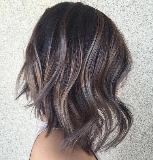 Ash Bronde Lob