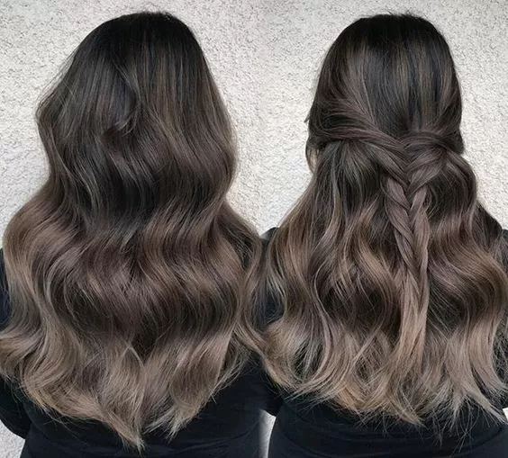 Ash Brown Ombre