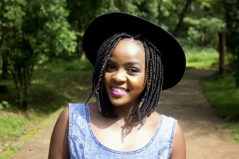 Short Box Braids Hairstyles