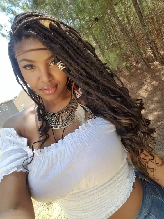 boho faux locs