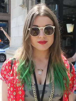 electric lizard dip dye