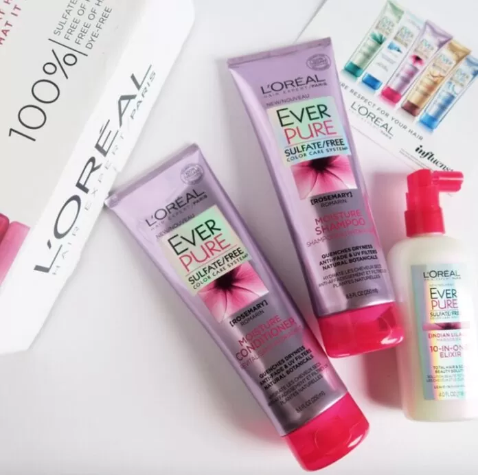 L’Oréal Paris Ever Pure Sulfate-Free Color Care System Smooth Shampoo