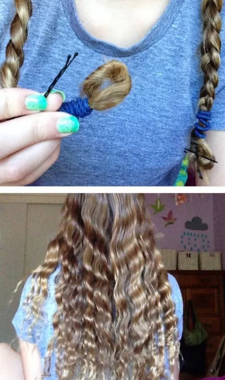How to Curl Your Hair Without Heat: No Heat Curls Tutorials