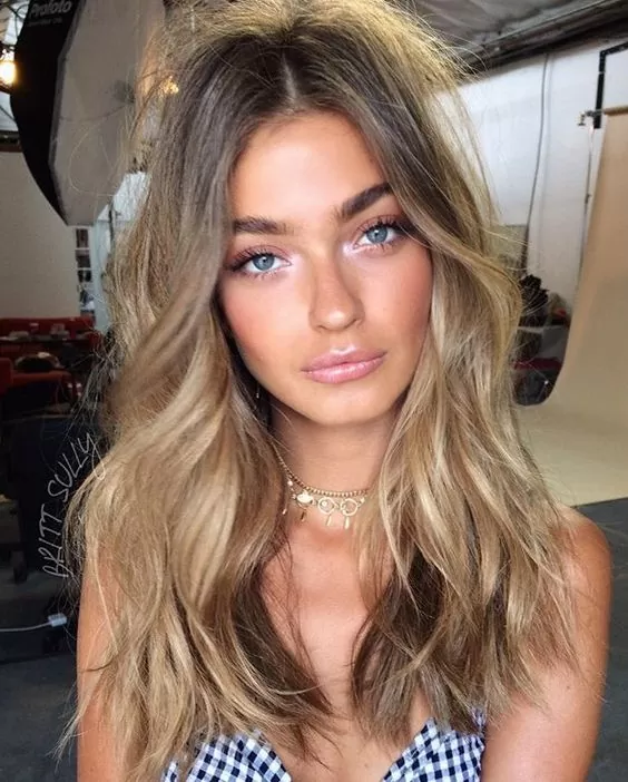 dark natural sandy blonde