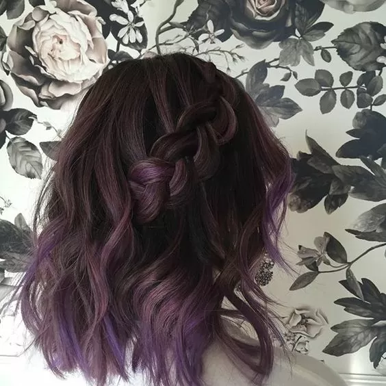 Dusty Purple Ombre