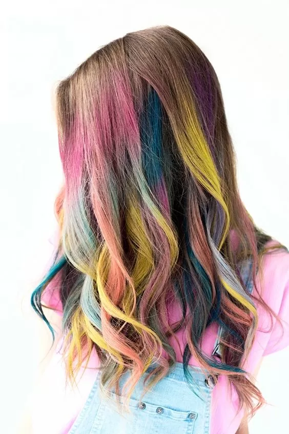 how to chalk your hair