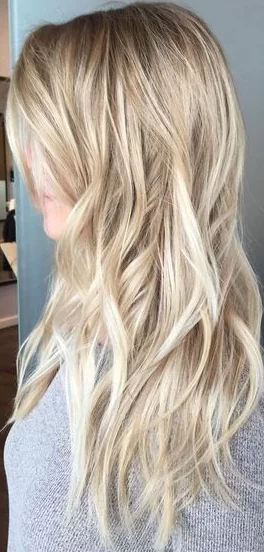pale sandy blonde