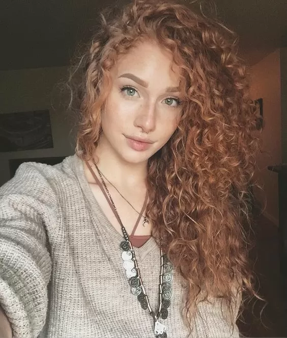 tousled pencil curls