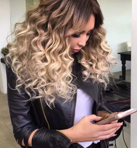 triangle shaped pencil curls