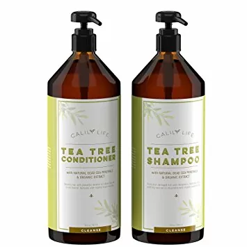 Calily Life Organic Tea Tree Shampoo + Conditioner