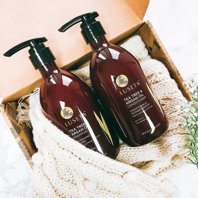 Luseta Tea Tree & Argan Oil Shampoo & Conditioner Set