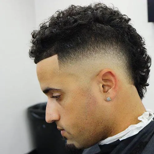 curly fade south of france